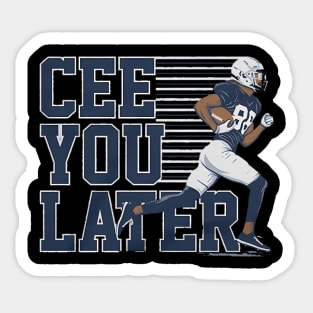 Ceedee Lamb Cee You Later Sticker